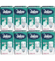 Önlem Emici Külot Yetişkin Hasta Bezi L - Large - Büyük 240 Adet (8PK*30)