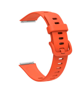Lexroo Huawei Band 7 KRD-71 Silikon Kordon - Turuncu