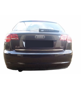 AUDI A3 Formlu Krom Bagaj Alt Çıta 2004-2012 Paslanmaz Çelik