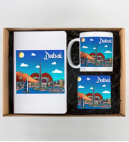 Dubai Tasarımlı Defter,Kupa Ve Bardak Altlığı Seti