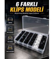 Otomotiv Plastik Klips Seti Kaporta, Çamurluk, Dlumbaz ve İç Trim Klipsleri