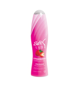 Safex Lube Kayganlaştırıcı Jel Çilek 85 ml.