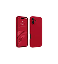 Iphone 16 Kılıf First Silikon - Kırmızı