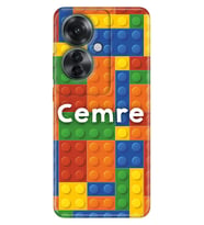 Oppo Reno 11F 13F 14F A60 A73 A55 A38 A16 A36 A96 2Z A3 4 5 Lite Kılıf İsim Yazılı Kişiye Özel - Model-13 (Çok Renkli)