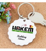 İsme Özel Hakem Papatya Anahtarlık