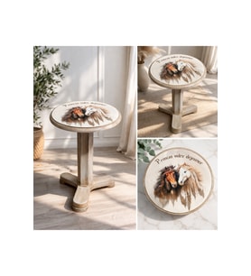 Ahşap Kahve Sehpası 53 cm