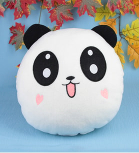 Peluş Panda Yastık Sevgiliye Hediye