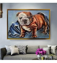 Altın Çerçeveli dekoratif tablo l1450 (Gold)