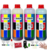 Perfection HP Uyumlu Deskjet İnk Advantage 4300 Muadil Kartuş Dolum Seti 4 X 1000 gr. Kartuş No : 654