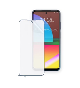 SChitec HTC Desire 21 Pro Uyumlu Ön Yüzey Nano Şeffaf Hidrojel Ekran Koruyucu