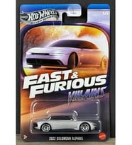 Hot Wheels Fast And Furious Villains - 2022 Delorean Alphas - HNR88 / JBY38 (Karışık)