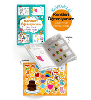 Kramlar – Renkleri Öğreniyorum – Çıkartmalı Etkinlik Kitabı - 3 Yaş +
