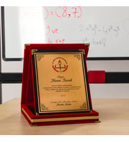 Kişiye Özel Fotoğraf Baskılı Plaket, İsme Özel Plaket