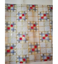 ŞEFFAF MASA ÖRTÜSÜ 1,4 mm  Kalın DESENLİ Pvc Kaymaz Masa Örtüsü Koruyucu (Çok Renkli)