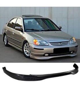 Honda Civic Vtec 2 Typer Ön Ek Karlık Mat Siyah Plastik 2001 2002 2003 Makyajsız Kasa