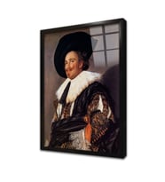 Laughing Cavalier Çerçeveli Cam Tablo