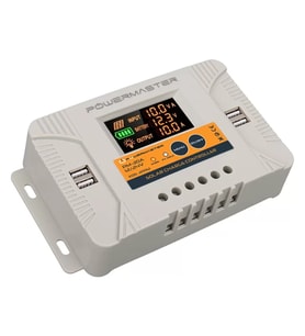 Pm-30A 12V-24V 30A 4 Usb'Li Dijital Otomatik Solar Şarj Regülatörü