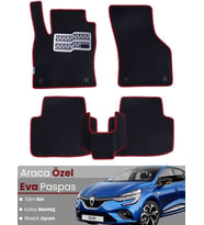 Renault Clio 5 Hatchback (2020-2025) Uyumlu EVA Paspas Tam Set – Birebir Uyum,Araca Özel Tasarım
