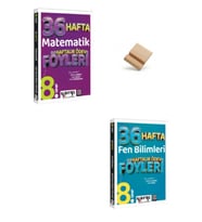 Yargı LGS 2027 8. Sınıf Matematik ve Fen Bilimleri Haftalık Ödev Föyleri + Telefon Standı
