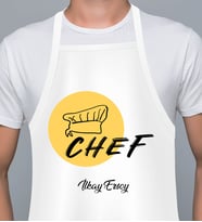 Kişiye Özel En İyi Chef- Aşçı Mutfak Önlüğü
