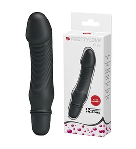 Pretty Love 14 Cm 10 Titreşimli Anal Ve Vajinal Mastürbatör Unisex Anal Plug
