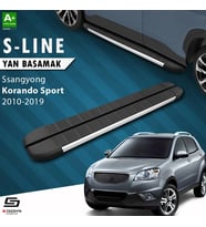 S-Dizayn Ssangyong Korando Sport S-Line Aluminyum Yan Basamak 203 Cm 2010-2019 A+ Kalite