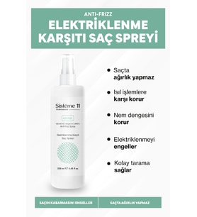 Sisteme 11 Elektriklenme Karşıtı Sprey 250 ml 8684091009214