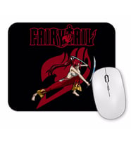 Fairy Tail Erza Scarlet Two Swords Anime Manga Mouse Pad