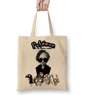 Pokemon Tim Burton Bez Çanta Uzun Saplı