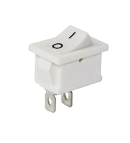 IC-125B-1  Mini (S) Işıksız Anahtar On-Off 2P Beyaz