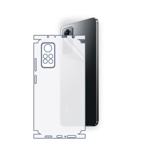 SChitec Redmi Note 12 Pro 4G Uyumlu Fullbody Arka Kaplama Hidrojel Koruyucu Film