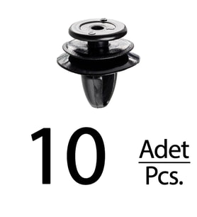 Peugeot 206 307 308 Citroen C3 için Kapı Döşeme Klips - 10 Adet