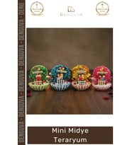 #Hediye Dekoratif Masaüstü Ofis Minyatür Hediye Canlı Renkli Figürlü Estetik Kalıcı Mini Midye Terar