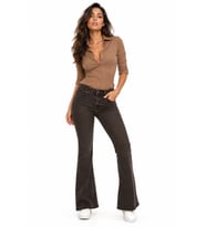 Kadın İspanyol Paça Fit Jean Pantolon BGL-ST05451