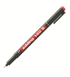 EDDING ASETAT KALEMİ E-140S KIRMIZI