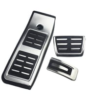 Audi A6 otomatik pedal seti geçmeli tip 2016+ sonrası (Gri)