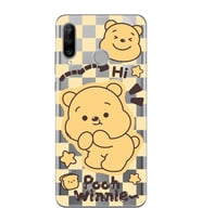 Huawei P30 Lite Uyumlu Winnie The Pooh Desenli Şeffaf Telefon Kılıfı