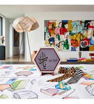 Manevi Bağların Simgesi Yâ Rab Hat Sanatlı Modern Masaüstü Süsü Ofis Köşelerinizi Tamamlayan Zarif ve Şık Bir Tasarım Obje 10x10 cm