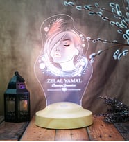 Güzellik Uzmanı İsimli LED Lamba, Güzellik Uzmanına ve Estetisyene Hediye, Beauty Specialist Güzellik Merkezi Açılış Hediyesi