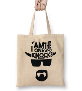 ı Am The One Who Konocks Walter White Breaking Bad Bez Çanta Uzun Saplı