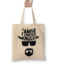 ı Am The One Who Konocks Walter White Breaking Bad Bez Çanta Uzun Saplı