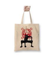 One Piece Luffy Crimson Gear Beyaz Bez Çanta Uzun Saplı Alışveriş Çantası Plaj Çantası