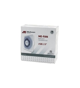 MUTLUSAN-001 211 000 120 00 00 ME-FAN 120/5&amp;quot; BANYO TUVALET HAVALANDIRMA ASPİRATÖRÜ 15W 1900RPM 120M3/H (5343)