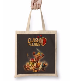 Clash of Clans Infinite War Bez Çanta Uzun Saplı