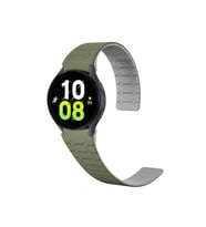 Samsung Galaxy Watch 5 40mm Uyumlu Zore KRD-111 20mm Çizgili Desenli Silikon Kordon