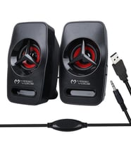 Magicvoice T-19 1+1 USB Pc Mini Hoparlör - Speaker (2*3 Watt - 4 Ohm)