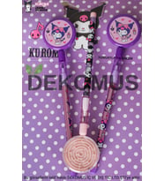 YENİ SEZON LİSANSLI KUROMI YUMURTALAYAN LABİRENT FİGÜRLÜ GEÇMELİ KURŞUN KALEM