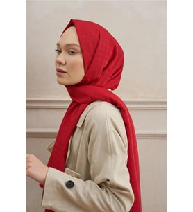 Armanda Kazayağı Desenli Jakarlı Şal-desen-07