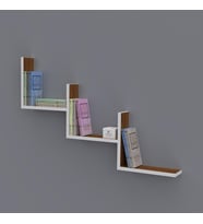 Kenzlife kitaplık günan 060*090*20 cvz duvar rafı