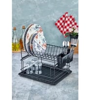 Cooker CKR2925 Metal 2 Katlı Siyah Tabaklık